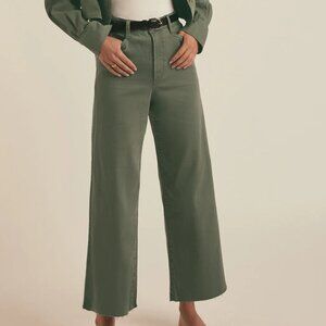 Favorite Daughter Mischa Ankle Jean - Olive